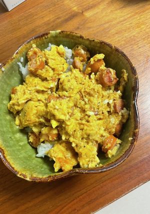 ウイナー丼-レシピのメイン写真