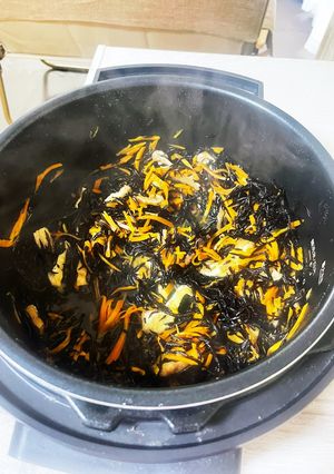 ひじきの煮物(圧力鍋使用)-レシピのメイン写真
