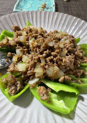 詰めないピーマンの肉詰め-レシピのメイン写真