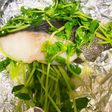 【ズボラ】タラと豆苗のバターホイル焼き