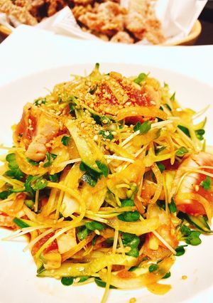 香ばしマグロとシャキシャキ野菜のサラダ-レシピのメイン写真