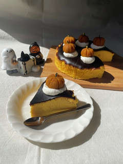 カボチャのバスクチーズケーキ-レシピのメイン写真