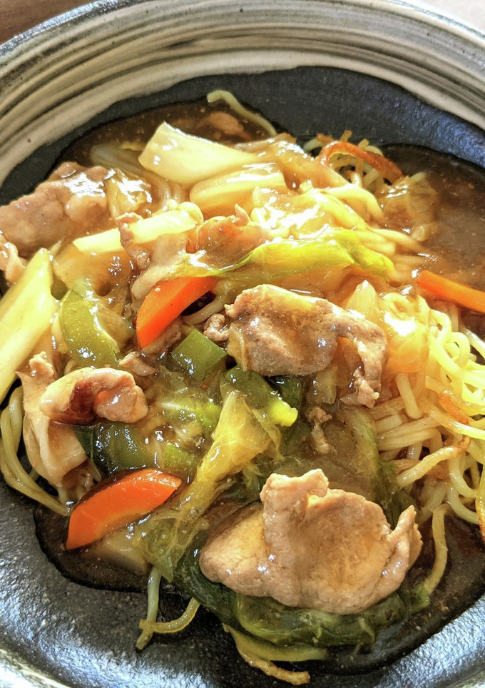 ★簡単★基本の五目あんかけ焼きそば-レシピのメイン写真