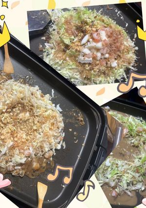 我が家のもんじゃ焼き-レシピのメイン写真