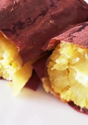 レンジでしっとり焼き芋-レシピのメイン写真
