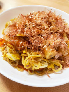 しらたきでかさ増し糖質控えめ焼きそば-レシピのメイン写真