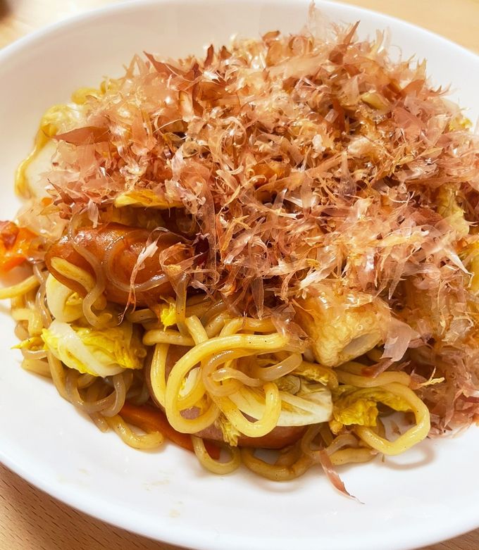 しらたきでかさ増し糖質控えめ焼きそば by ずぼら主婦イヨハハ