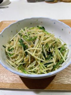 もやしと水菜のナムル ・牡蠣醤油で!-レシピのメイン写真