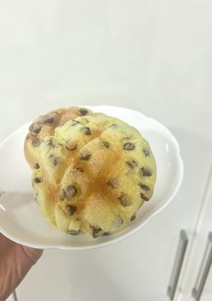チョコチップメロンパン-レシピのメイン写真