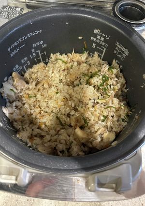 鯖の炊き込みご飯-レシピのメイン写真
