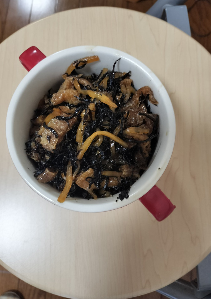 たけのこと油揚げのひじき煮-レシピのメイン写真