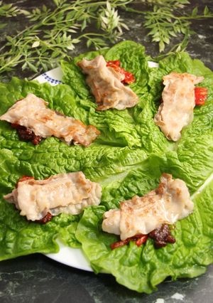 簡単！サムギョプサム　豚バラ薄切り肉-レシピのメイン写真