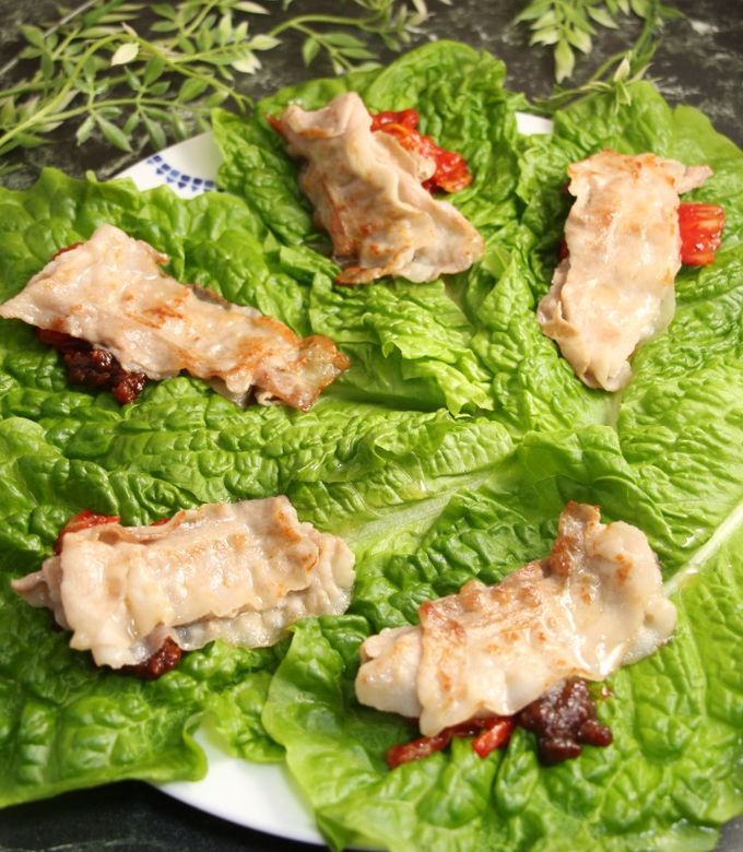 簡単！サムギョプサム　豚バラ薄切り肉-レシピのメイン写真