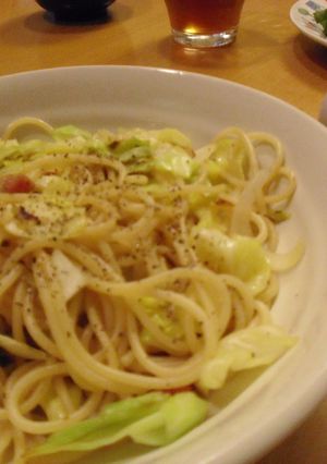 スパムとキャベツで和風パスタ☆-レシピのメイン写真