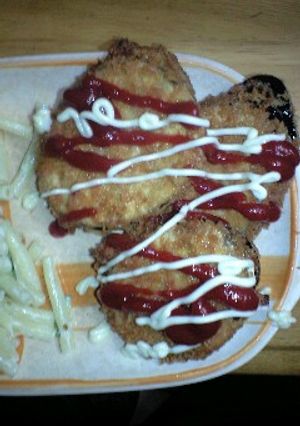 節約?!絶対おいしいナスのはさみ揚げ-レシピのメイン写真