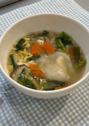 たっぷり野菜のスープぎょうざ-レシピのメイン写真