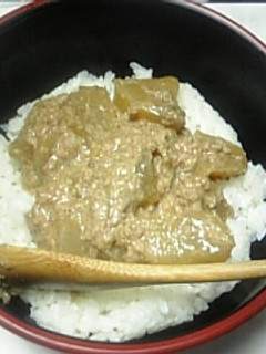 ★大根のゴマ豚そぼろ丼★-レシピのメイン写真