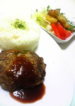 安い挽き肉で高級ﾊﾝﾊﾞｰｸﾞを☆彡-レシピのメイン写真