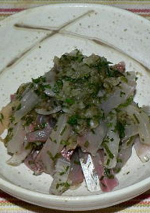 カンパチの大葉おろし和え-レシピのメイン写真