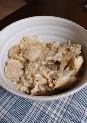 我が家の親子丼-レシピのメイン写真