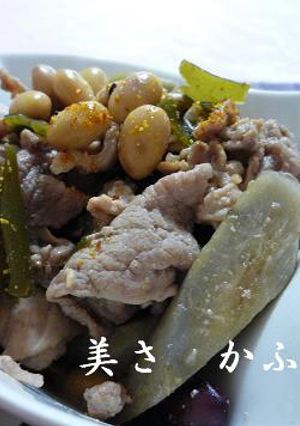 豚肉と大豆の甘辛煮-レシピのメイン写真