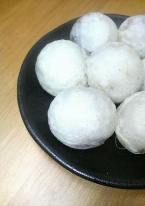 白いたこ焼き-レシピのメイン写真