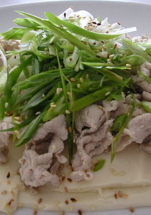 豆腐と豚のサラダ-レシピのメイン写真