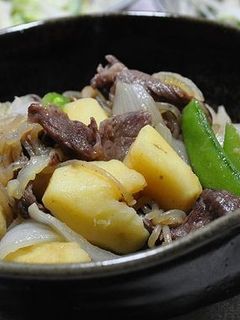 すき焼き風 新ジャガde肉じゃが-レシピのメイン写真