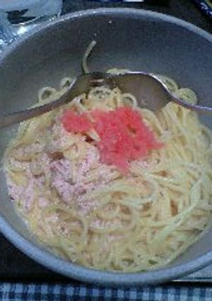 たらこ好きのためのたらこミルクパスタ-レシピのメイン写真