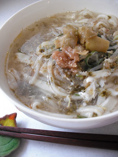 のり玉とろみスープ☆塩うどん-レシピのメイン写真
