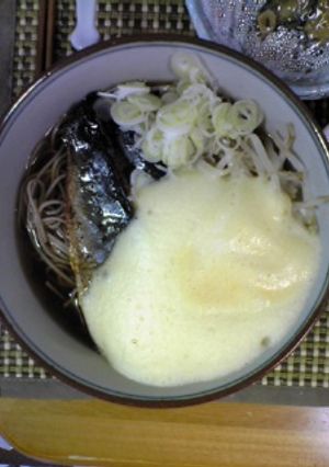 卵ふわふわ蕎麦-レシピのメイン写真