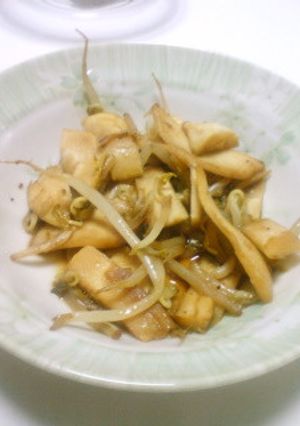 お弁当に♪筍もやしの焼肉ダレ炒め-レシピのメイン写真