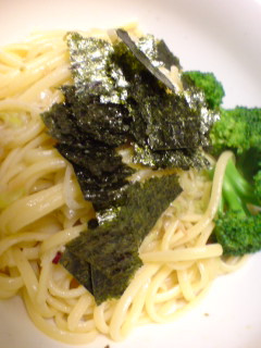 ゆず胡椒と海苔の和風パスタ-レシピのメイン写真