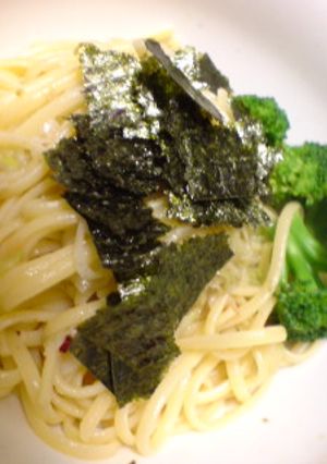 ゆず胡椒と海苔の和風パスタ-レシピのメイン写真