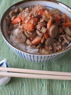 ごぼうと挽き肉のふりかけ-レシピのメイン写真