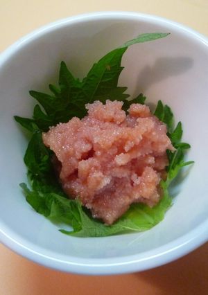 ずぼら！タラコ・明太子の皮むき！-レシピのメイン写真