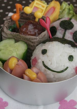 簡単キャラ弁☆てんとう虫のお弁当♪-レシピのメイン写真
