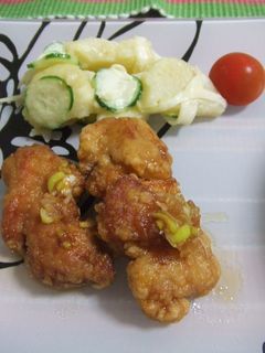 唐揚げ甘酢ソースかけ-レシピのメイン写真