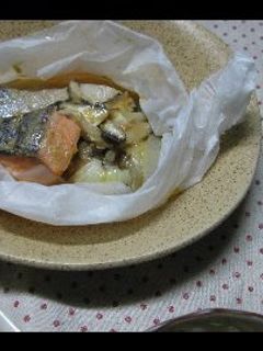 ☆鮭と新たまねぎの味噌蒸し☆-レシピのメイン写真