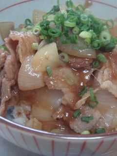 ランチに☆焼き肉のタレで!絶品豚丼-レシピのメイン写真
