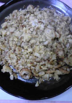 ツナとちくわのチャーハン-レシピのメイン写真