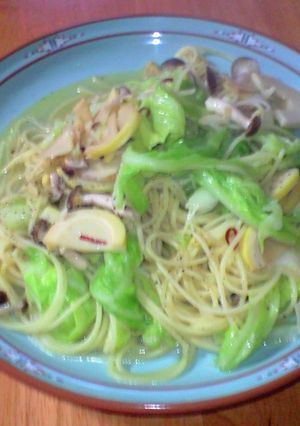 たけのことキャベツのパスタ-レシピのメイン写真