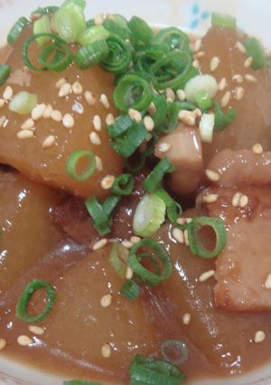 鶏肉と大根の甘辛とろとろ煮-レシピのメイン写真