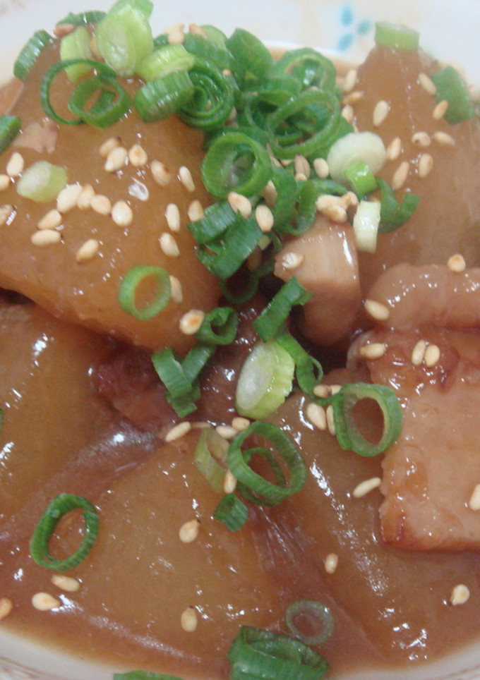 鶏肉と大根の甘辛とろとろ煮-レシピのメイン写真