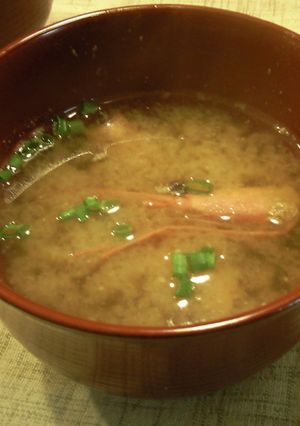 海老の頭でお味噌汁-レシピのメイン写真