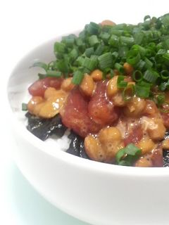 簡単!美味しい!マグロ納豆丼-レシピのメイン写真