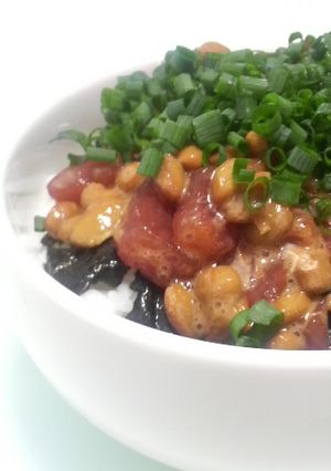 簡単！美味しい！マグロ納豆丼-レシピのメイン写真