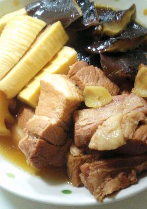 タケノコ✿シイタケ入り✿豚の✿角煮-レシピのメイン写真