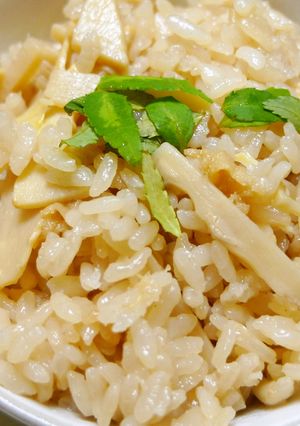 【春の】たけのこご飯【味覚】-レシピのメイン写真