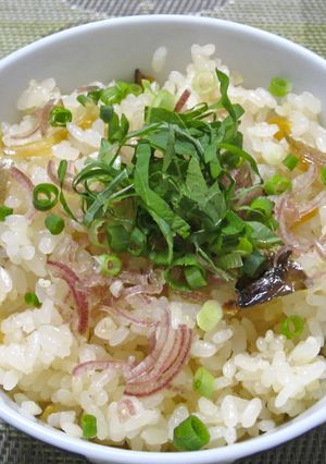 鮎の炊き込みご飯（あぶり鮎使用）-レシピのメイン写真